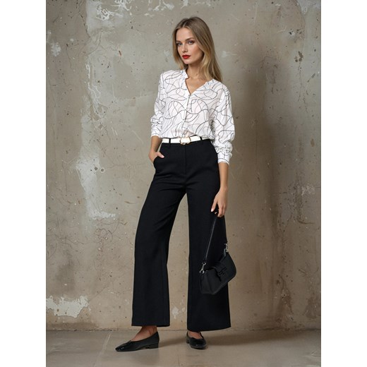 Sinsay - Wiskozowa koszula w abstrakcyjny wzór - wielobarwny Sinsay L Sinsay