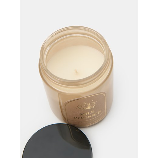 Sinsay - Świeca zapachowa Milk Cookies - kremowy Sinsay One Size Sinsay