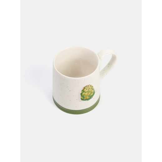 Sinsay - Kubek z motywem karczocha - zielony Sinsay One Size Sinsay