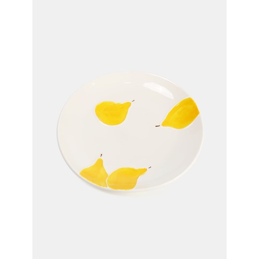 Sinsay - Talerz z motywem gruszki - żółty Sinsay One Size Sinsay
