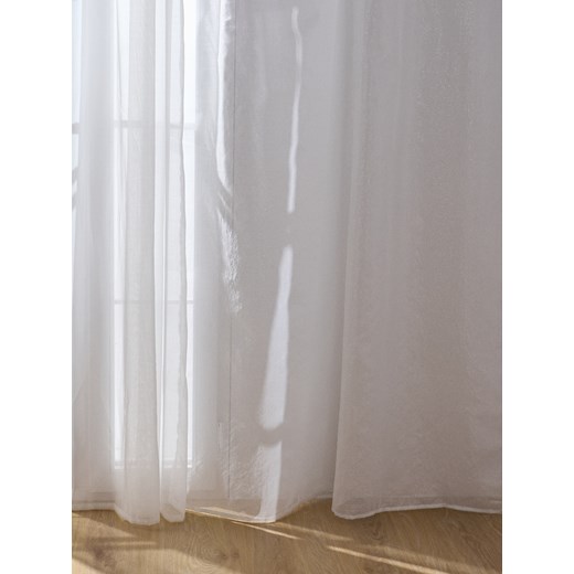 Sinsay - Zasłona ze srebrną nicią na taśmie - srebrny Sinsay One Size Sinsay