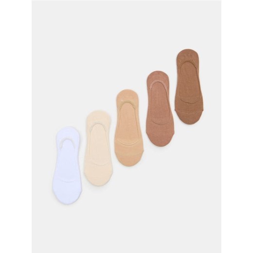 Sinsay - Skarpetki stopki 5 pack - wielobarwny ze sklepu Sinsay w kategorii Skarpetki damskie - zdjęcie 184246513