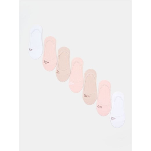 Sinsay - Skarpetki stopki 7 pack - wielobarwny ze sklepu Sinsay w kategorii Skarpetki damskie - zdjęcie 184246521