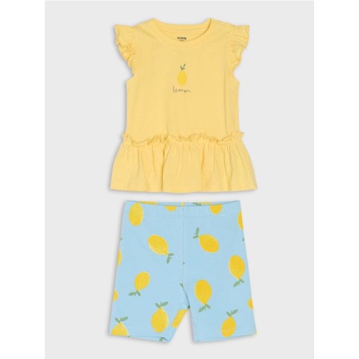 Sinsay - Komplet dzianinowy z baskinką - Inny - id: 370DG-14X - marki Sinsay - 184246550 Sinsay - Komplet dzianinowy z baskinką - Inny ze sklepu Sinsay w kategorii Komplety niemowlęce - zdjęcie 184246550