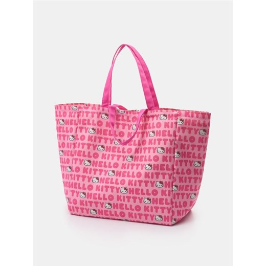Sinsay - Materiałowa torba zakupowa Hello Kitty - wielobarwny ze sklepu Sinsay w kategorii Dom - zdjęcie 184246890