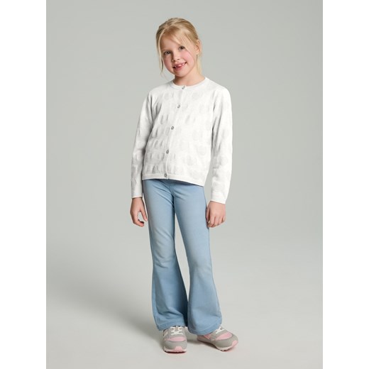 Sinsay - Sweter na guziki - kremowy Sinsay 110 (4-5 l) Sinsay