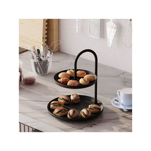 Scandinavia Concept Miska dekoracyjna w kolorze czarnym - 21 x Ø 20 cm Scandinavia Concept onesize Limango Polska okazja