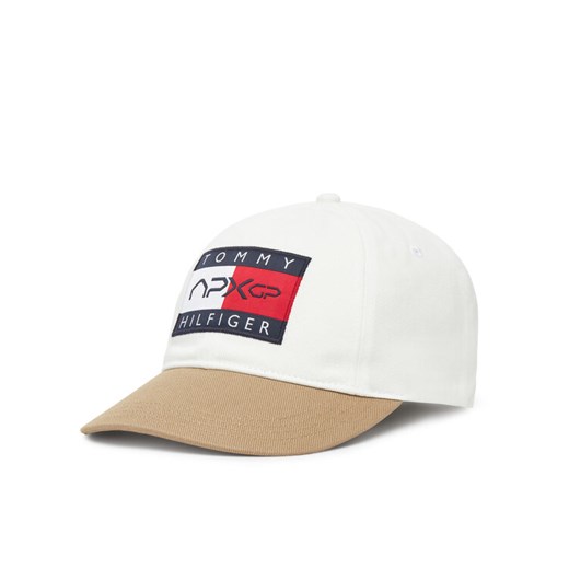 Czapka z daszkiem Tommy Hilfiger F1 Movie AM0AM13966 Biały ze sklepu eobuwie.pl w kategorii Czapki z daszkiem męskie - zdjęcie 184247993