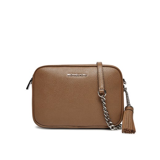 Torebka MICHAEL Michael Kors 32F7SGNM8L Brązowy ze sklepu eobuwie.pl w kategorii Listonoszki - zdjęcie 184248010