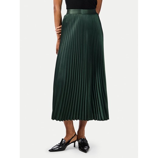 YAS Spódnica plisowana Celine 26032184 Zielony Regular Fit Yas XXL MODIVO