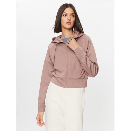 4F Bluza techniczna 4FAW23TSWSF0766 Różowy Regular Fit ze sklepu MODIVO w kategorii Bluzy damskie - zdjęcie 184248391