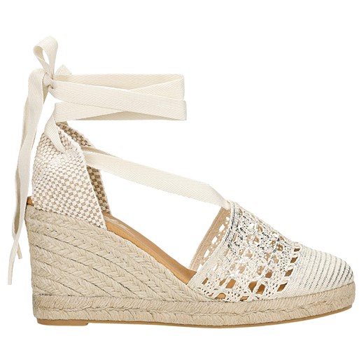 Beżowe Espadryle Relaks W Stylu Boho ze sklepu Wojas w kategorii Espadryle damskie - zdjęcie 184250280