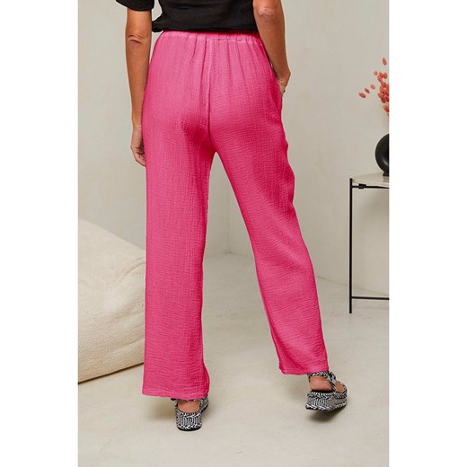 Le Monde du Lin Spodnie w kolorze różowym Le Monde Du Lin 38/40 promocyjna cena Limango Polska