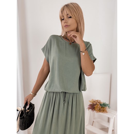 bluzka molise khaki one size ze sklepu UBRA w kategorii Bluzki damskie - zdjęcie 184251330