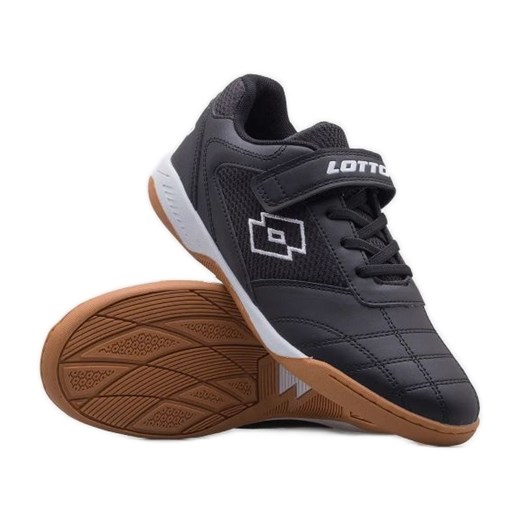 Buty Lotto Whizzer T 2600120T-1110 czarne ze sklepu ButyModne.pl w kategorii Buty sportowe dziecięce - zdjęcie 184252042