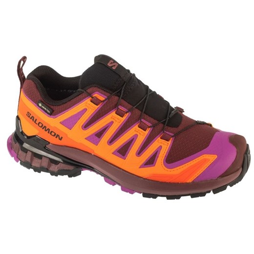 Buty do biegania Salomon Xa Pro 3D v9 Gtx W L47961900 wielokolorowe ze sklepu ButyModne.pl w kategorii Buty sportowe damskie - zdjęcie 184252163