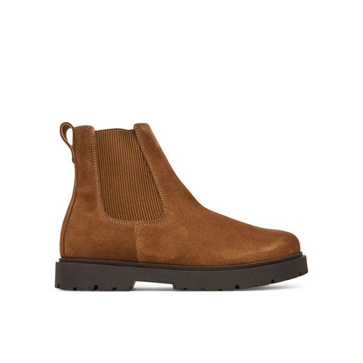 Sztyblety Birkenstock Highwood Slip On Mid 1030632 Brązowy ze sklepu eobuwie.pl w kategorii Botki - zdjęcie 184252680