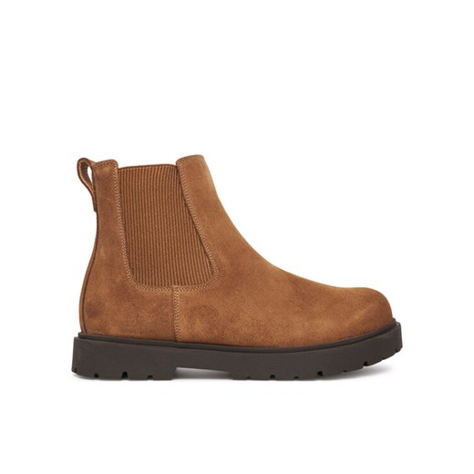 Sztyblety Birkenstock Highwood Slip On Mid 1030115 Brązowy ze sklepu eobuwie.pl w kategorii Buty zimowe męskie - zdjęcie 184252722