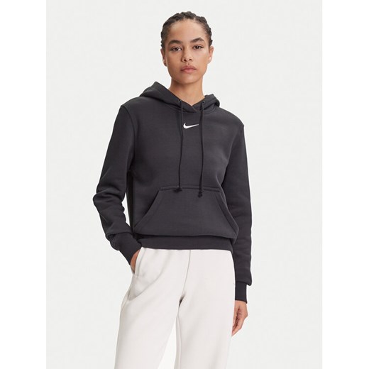 Nike Bluza HF6839 Czarny Relaxed Fit ze sklepu MODIVO w kategorii Bluzy damskie - zdjęcie 184253200