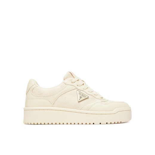 Guess Sneakersy FLTMR7 FAL12 Beżowy ze sklepu MODIVO w kategorii Buty sportowe damskie - zdjęcie 184253212