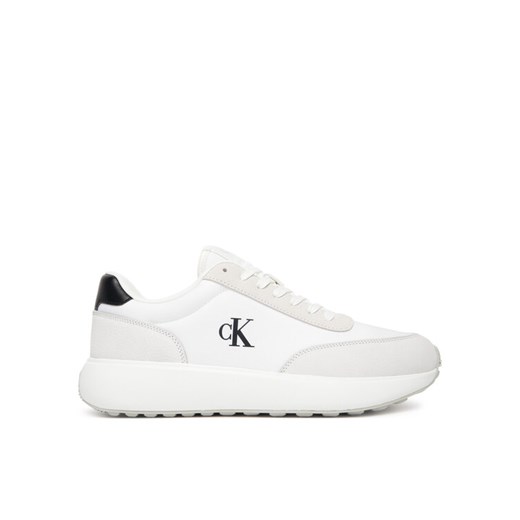 Calvin Klein Jeans Sneakersy YM0YM01370 Biały ze sklepu MODIVO w kategorii Buty sportowe męskie - zdjęcie 184253230
