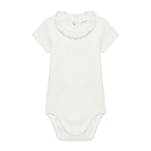 United Colors Of Benetton Body dziecięce 3F1AAB00N Biały ze sklepu MODIVO w kategorii Body niemowlęce - zdjęcie 184253281