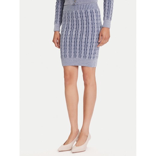 Guess Spódnica mini W5YD68 Z3OU0 Niebieski Regular Fit ze sklepu MODIVO w kategorii Spódnice - zdjęcie 184253320