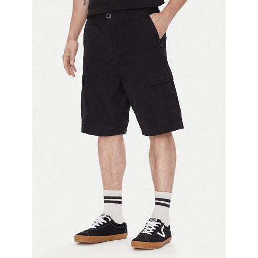 Volcom Szorty materiałowe Strange Tripper A0912502 Czarny Loose Fit ze sklepu MODIVO w kategorii Spodenki męskie - zdjęcie 184253340