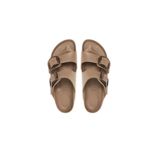 Klapki damskie BIRKENSTOCK na płaskiej podeszwie 