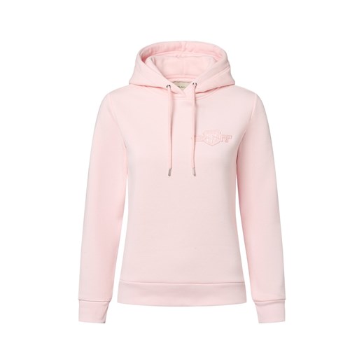 Gant Damski sweter z kapturem Kobiety Materiał dresowy różowy jednolity ze sklepu vangraaf w kategorii Bluzy damskie - zdjęcie 184253960