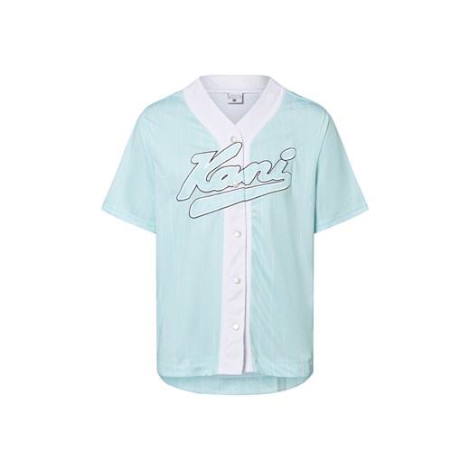 Karl Kani Koszula męska Mężczyźni miętowy w paski ze sklepu vangraaf w kategorii T-shirty męskie - zdjęcie 184253964
