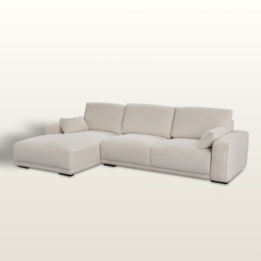 Sofa Silkeborg crème white lewa ze sklepu dekoria.pl w kategorii Sofy i kanapy - zdjęcie 184254090