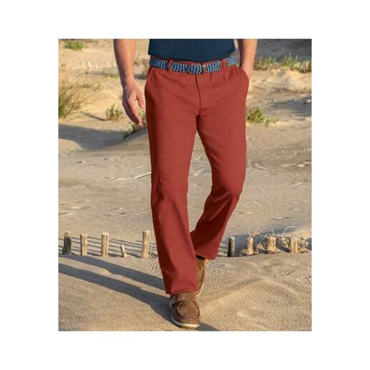 Spodnie chinosy Terracota ze sklepu Atlas For Men w kategorii Spodnie męskie - zdjęcie 184254260