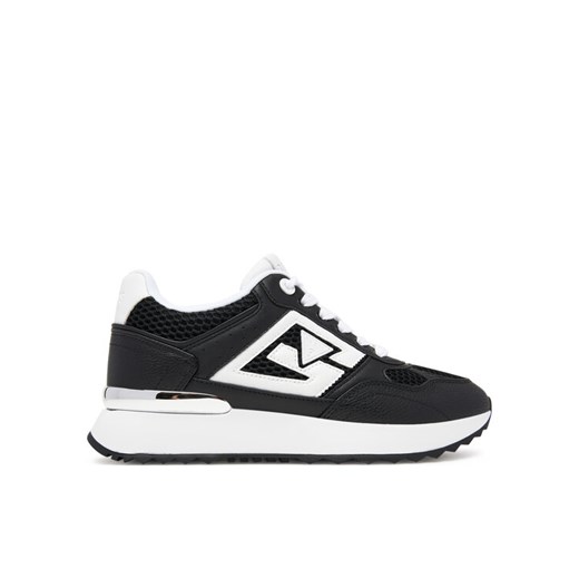 Sneakersy Guess FLTKOR ELE12 Czarny ze sklepu eobuwie.pl w kategorii Buty sportowe damskie - zdjęcie 184255410