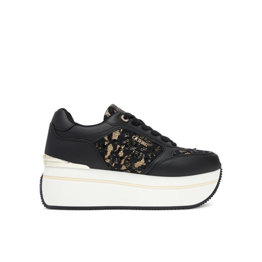 Guess Sneakersy FLTCM8 ELE12 Czarny ze sklepu MODIVO w kategorii Buty sportowe damskie - zdjęcie 184255864