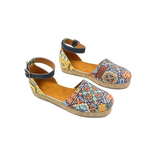 Calceo Espadryle ze wzorem ze sklepu Limango Polska w kategorii Espadryle damskie - zdjęcie 184256371