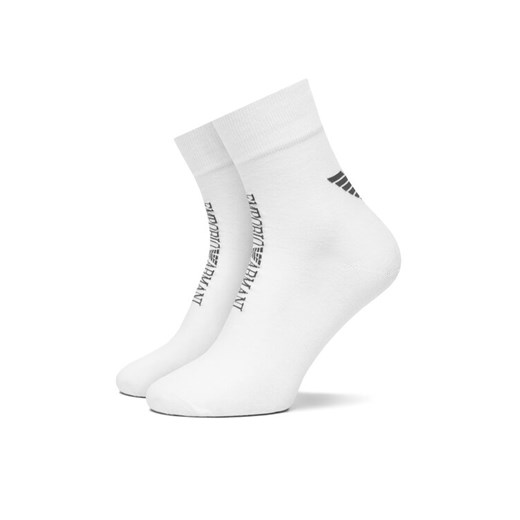 Skarpety Wysokie Męskie Emporio Armani Underwear 302503 4F436 00998 Biały ze sklepu eobuwie.pl w kategorii Skarpetki męskie - zdjęcie 184256662