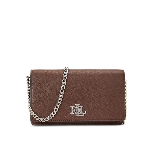 Torebka LAUREN RALPH LAUREN 432942073008 Bordowy ze sklepu eobuwie.pl w kategorii Kopertówki - zdjęcie 184257202