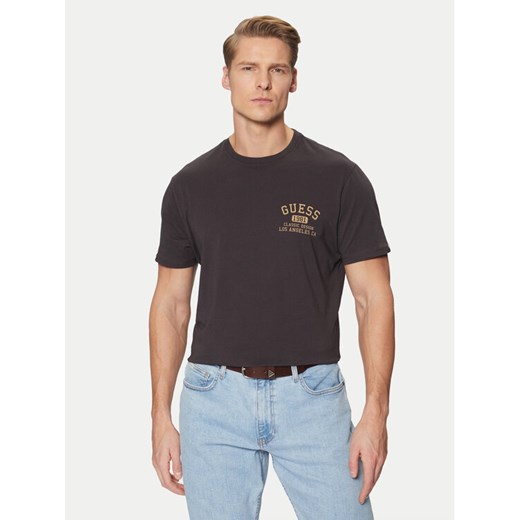 Guess T-Shirt M5RI86 K9RM1 Czarny Regular Fit ze sklepu MODIVO w kategorii T-shirty męskie - zdjęcie 184257250