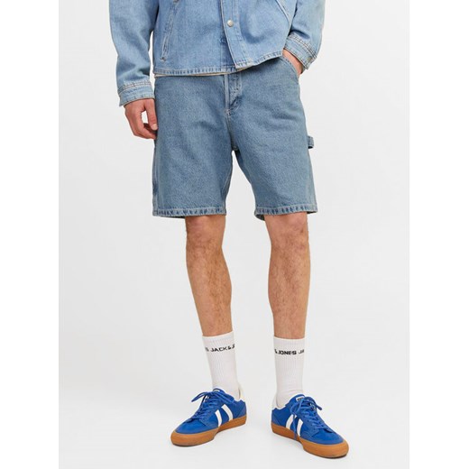 Jack&Jones Szorty jeansowe Jjitony 12252719 Niebieski Loose Fit ze sklepu MODIVO w kategorii Spodenki męskie - zdjęcie 184257652