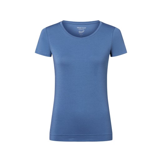 Marie Lund T-shirt damski Kobiety Dżersej niebieski jednolity ze sklepu vangraaf w kategorii Bluzki damskie - zdjęcie 184257721