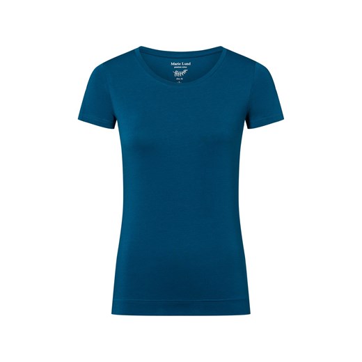 Marie Lund T-shirt damski Kobiety Dżersej petrol jednolity ze sklepu vangraaf w kategorii Bluzki damskie - zdjęcie 184257722