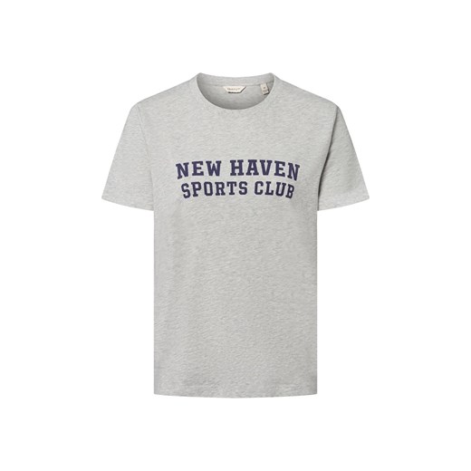 Gant Koszulka damska Kobiety Dżersej jasny szary marmurkowy ze sklepu vangraaf w kategorii Bluzki damskie - zdjęcie 184257731