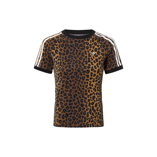 adidas Originals Koszulka damska - Cali Kobiety Bawełna brązowy wzorzysty XS vangraaf