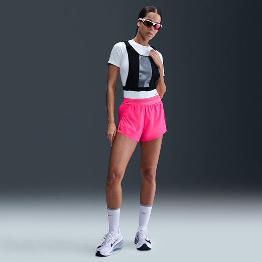 Damskie spodenki do biegania ze średnim stanem i wszytą bielizną Dri-FIT ADV 8 Nike M (EU 40-42) Nike poland
