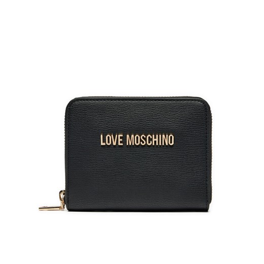 Mały Portfel Damski LOVE MOSCHINO JC5702PP0LLD0000 Czarny ze sklepu eobuwie.pl w kategorii Portfele damskie - zdjęcie 184259341