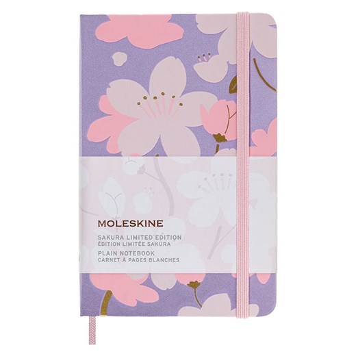 Moleskine Notatnik "Sakura" w kolorze jasnoróżowym - 9 x 14 cm onesize Limango Polska wyprzedaż