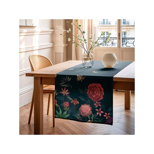 Mint Rugs Bieżnik &quot;Amapola&quot; w kolorze turkusowo-jasnoróżowym Mint Rugs 50x155 cm okazyjna cena Limango Polska