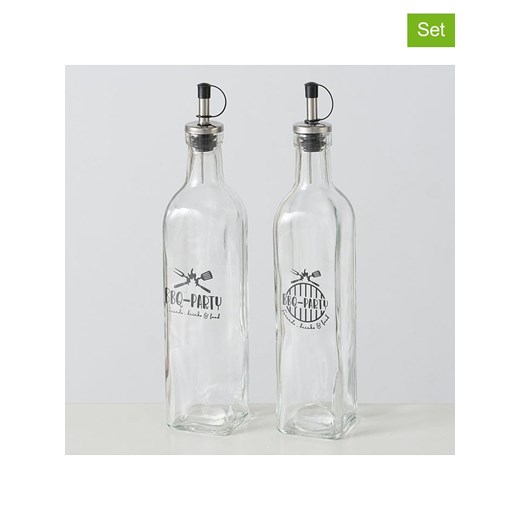 Boltze Dozowniki (2 szt.) &quot;BBQ&quot; w kolorze czarnym - 500 ml ze sklepu Limango Polska w kategorii Naczynia - zdjęcie 184260101