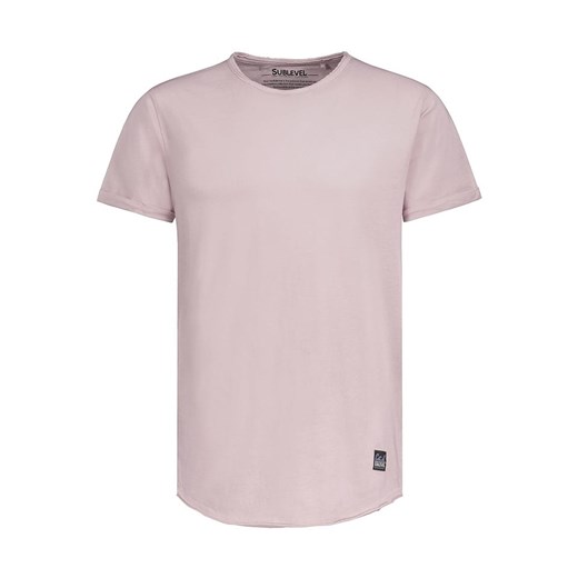 Sublevel Koszulka w kolorze jasnoróżowym ze sklepu Limango Polska w kategorii T-shirty męskie - zdjęcie 184260422